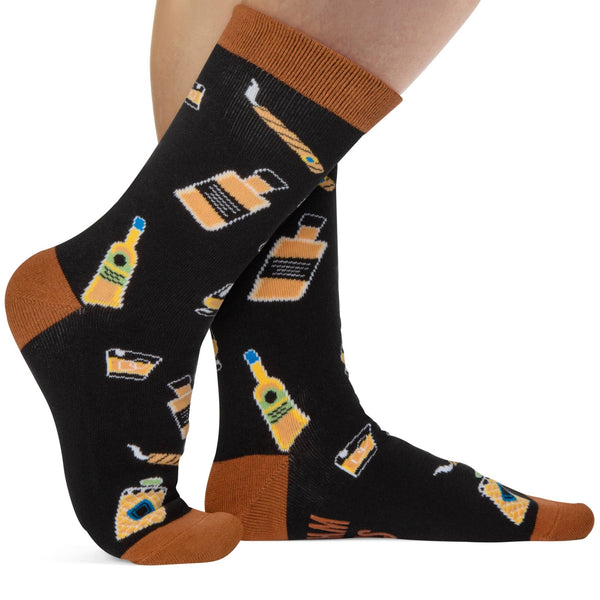 Mens Novelty Socks - bring me some whiskey - Little Flower Soap Co