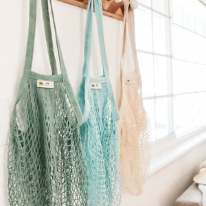 Mesh Farmers Market Bag - Zero Waste - Little Flower Soap Co