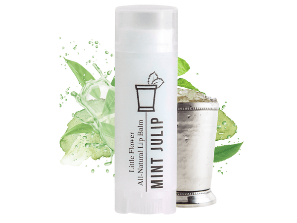 Mint Julep Lip Balm - Happy Hour Cocktail Lip Balm - Little Flower Soap Co