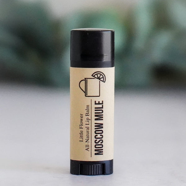 Moscow Mule Lip Balm - Happy Hour Cocktail Lip Balm - Little Flower Soap Co