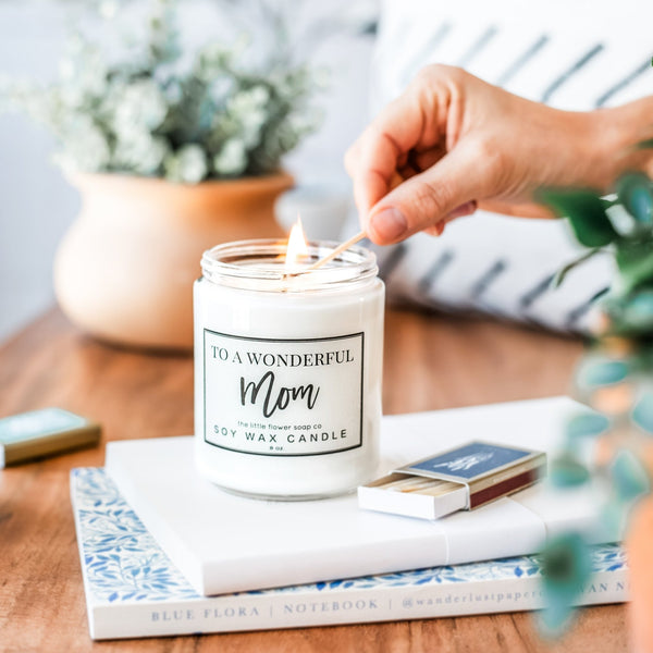 Mother's Day Relaxing Lavender Spa Gift Basket - Little Flower Soap Co