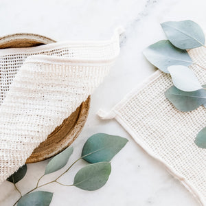 Natural Sisal Wash Cloth - Little Flower Soap Co