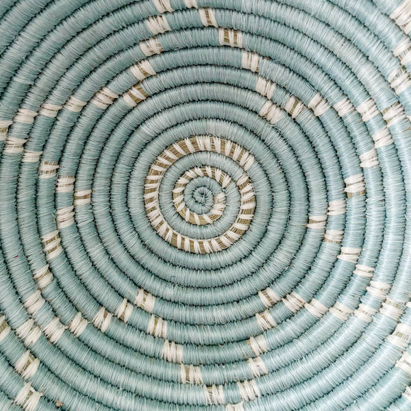Nkizi Woven Small Bowl | Natural Decor & Accent Basket - Little Flower Soap Coaquabasketfarmhouse decorBathroom Decor