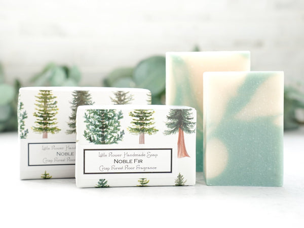 Noble Fir - Large Bar Soap 6oz - Little Flower Soap Co