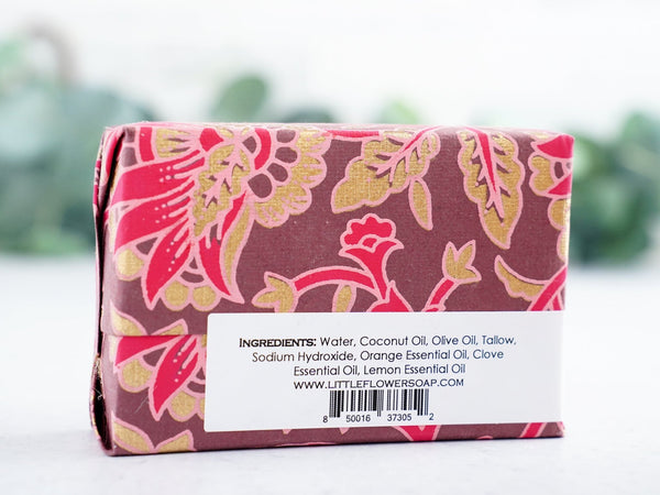 Orange Clove - Handmade Bar Soap - Little Flower Soap Co
