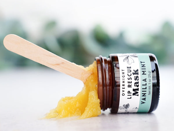 Overnight Lip Rescue Mask - Mango - Little Flower Soap Co