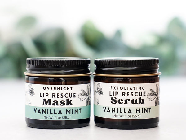 Overnight Lip Rescue Mask - Mango - Little Flower Soap Co