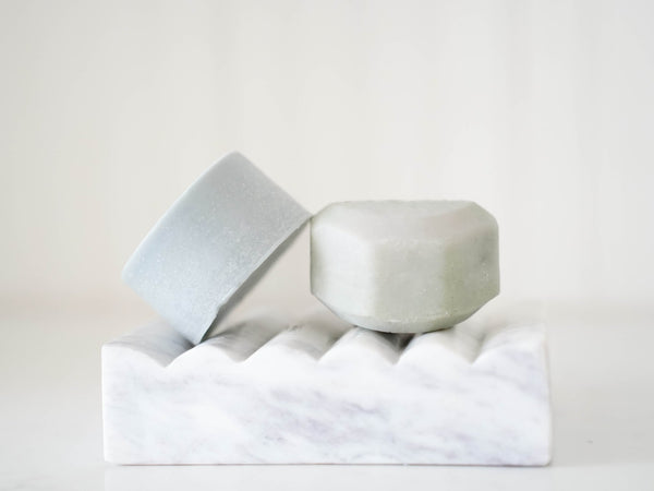 Peppermint Sage Shampoo & Conditioner Bar Set - Little Flower Soap CoBath and Showerconditioner barEco Friendlyshampoo