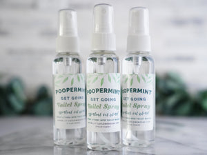 Poopermint Funny Punny Potty Spray - 2oz - Little Flower Soap Co