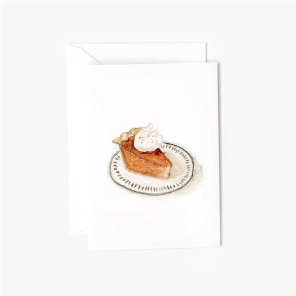 Pumpkin Pie mini notecard - Little Flower Soap Co