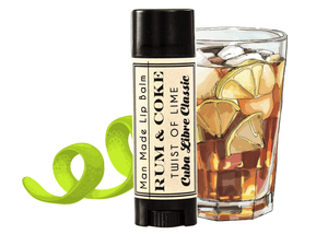 Rum and Coke Lip Balm - Stocking Stuffer - Little Flower Soap Co