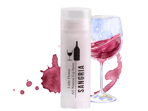 Sangria Lip Balm - Happy Hour Cocktail Lip Balm - Little Flower Soap Co