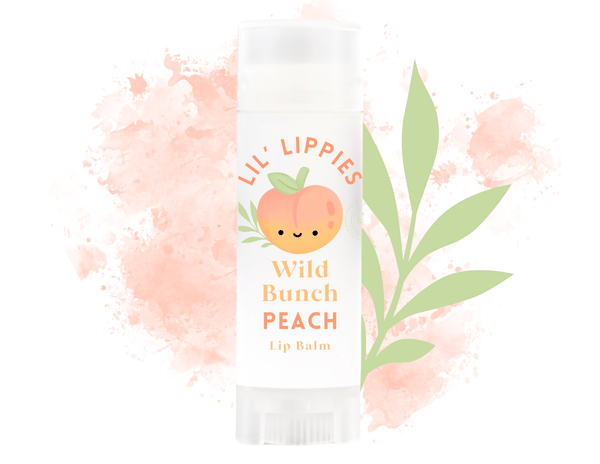 Set of 5 Lip Balms - Lil Lippies Wild Bunch - Little Flower Soap Co