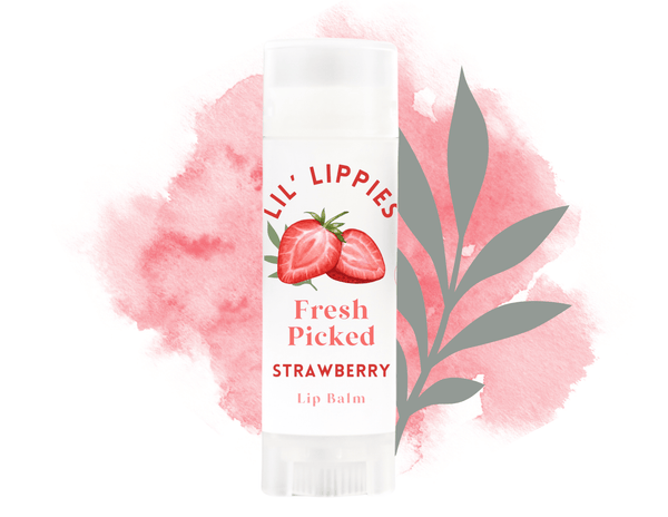 Set of 5 Lip Balms - Lil Lippies Wild Bunch - Little Flower Soap Co