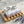 Load image into Gallery viewer, lavender lemongrass handmade bar soap gift set on a waterfall bamboo soap dish with ribbon
