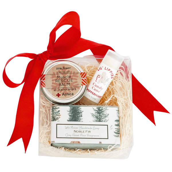 Small Holiday Spa Gift Box – Christmas Self Care Set - Little Flower Soap CoReachdesk