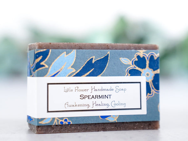 Spearmint - Handmade Bar Soap - Little Flower Soap Co
