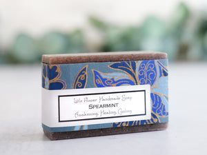 Spearmint - Handmade Bar Soap - Little Flower Soap Co