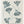 Load image into Gallery viewer, Swedish Dish Cloth - Sage green retro folk flowers - Little Flower Soap Co
