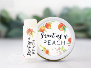 Sweet as a Peach - Baby Shower Favors - Little Flower Soap Co