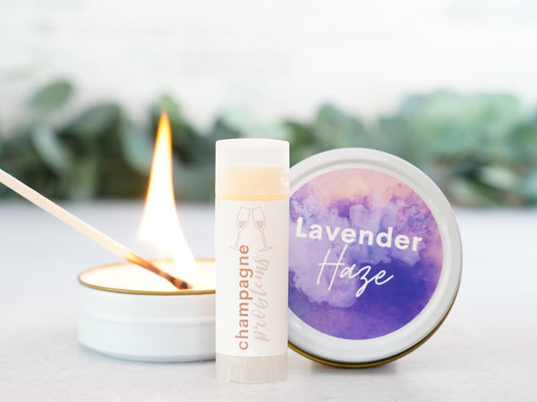 Swiftie Swag, Lavender Haze and Champagne Problems Gift Set - Little Flower Soap Co