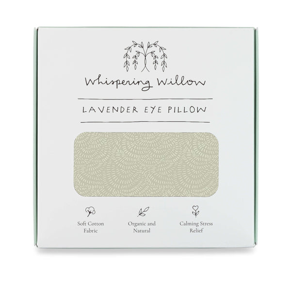 Weighted Eye Pillow - Lavender - Filled - Fern - Little Flower Soap Coeye careeye masklavender eye pillowSpa Accessories