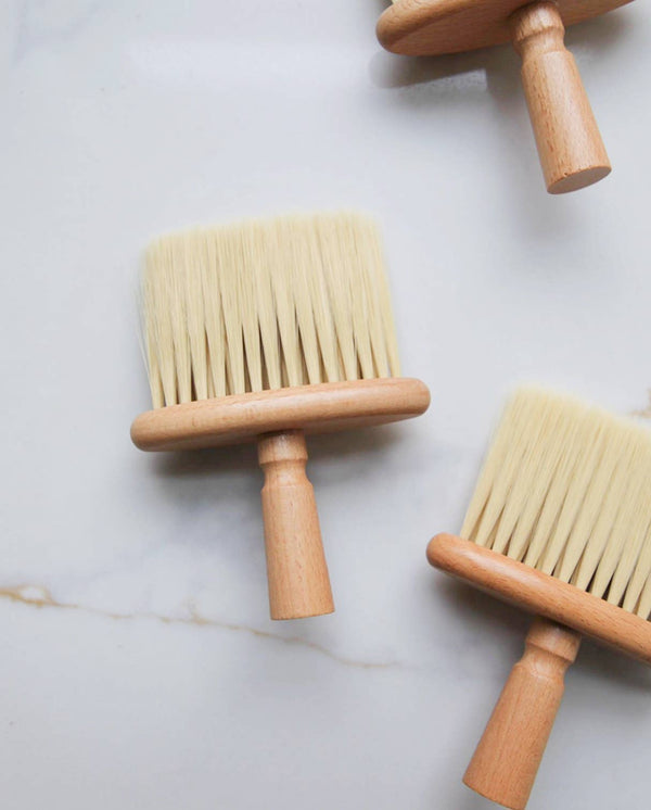 Wooden Barber and Home Cleaning Brush - Little Flower Soap Co