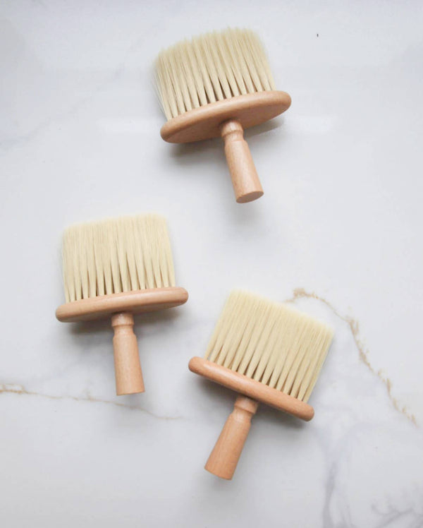 Wooden Barber and Home Cleaning Brush - Little Flower Soap Co