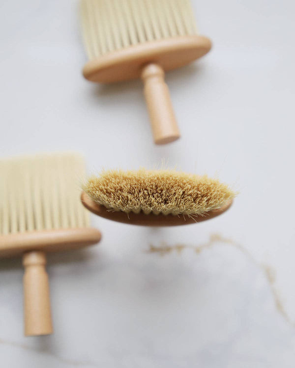 Wooden Barber and Home Cleaning Brush - Little Flower Soap Co