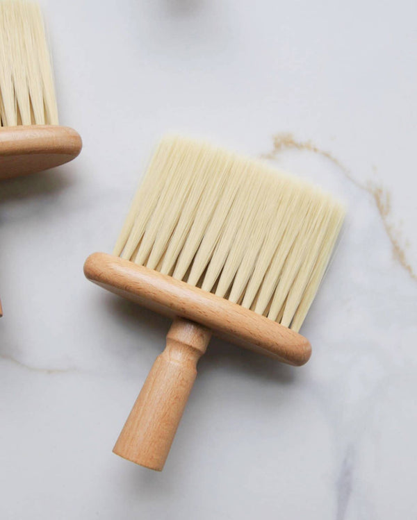 Wooden Barber and Home Cleaning Brush - Little Flower Soap Co