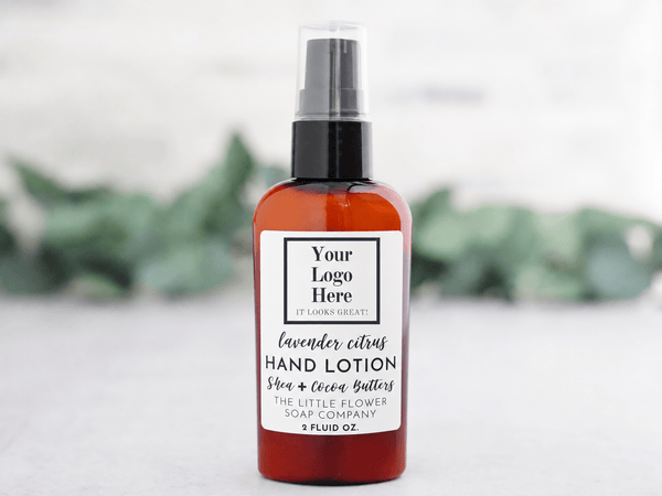 Your Logo Hand Lotion - Lavender Citrus - Little Flower Soap Co