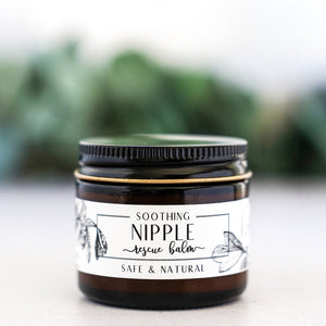 All Natural Nipple Rescue Balm - Little Flower Soap Co