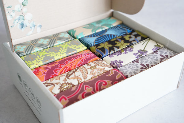 Gift Box of 10 Artisan Essential Oil Soaps - Handmade Natural Bar Soap - Little Flower Soap Co