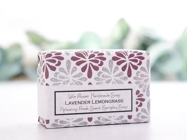 Gift Set - Canvas Makeup Bag - Little Flower Soap Co