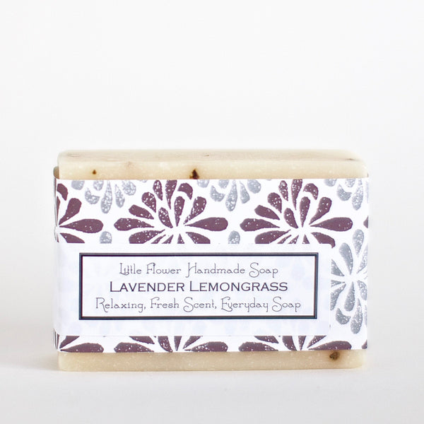 Home Spa Day Gift Set including Spa Towel and Nail Brush - Little Flower Soap Co