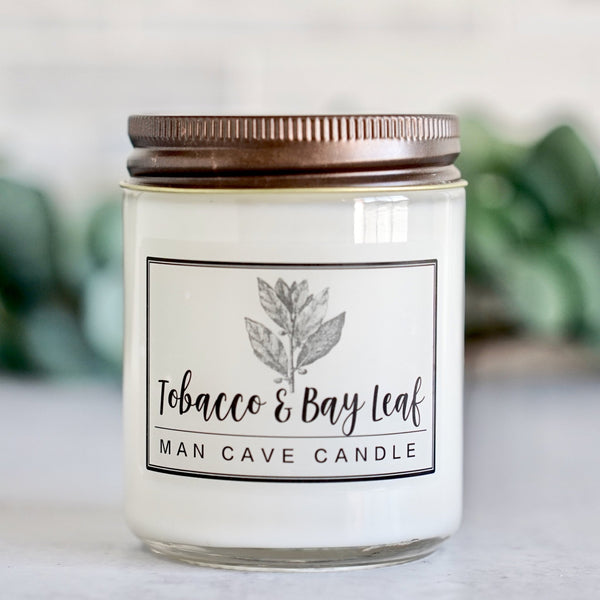 Lavender Essential Oil - 8oz Soy Wax Candle - Little Flower Soap Co