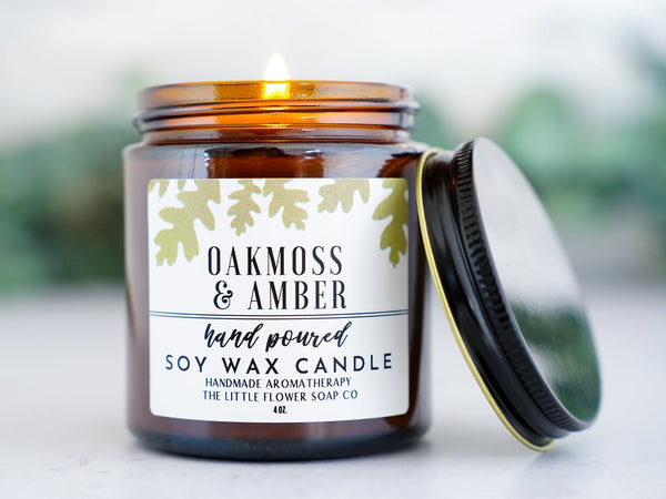 Pumpkin Spice Hand Poured Candle - Little Flower Soap Co