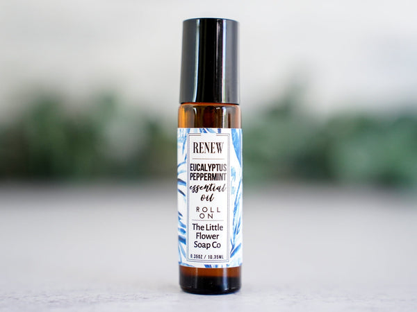 RELIEF - Anti - Itch Bug Bite Aftercare Essential Oil Roll - on Aromatherapy - Little Flower Soap Co