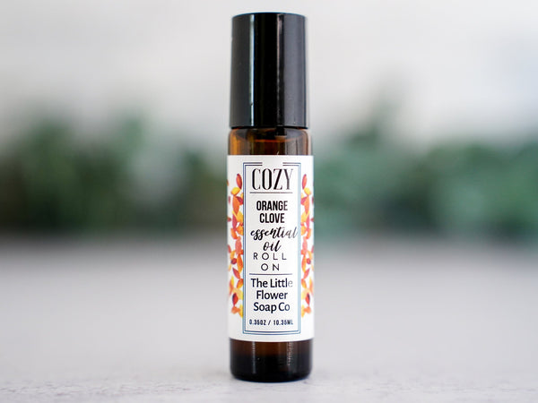 RELIEF - Anti - Itch Bug Bite Aftercare Essential Oil Roll - on Aromatherapy - Little Flower Soap Co